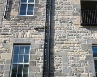 Gutter and Downpipe-works by Bolton Roofing in Edinburgh
